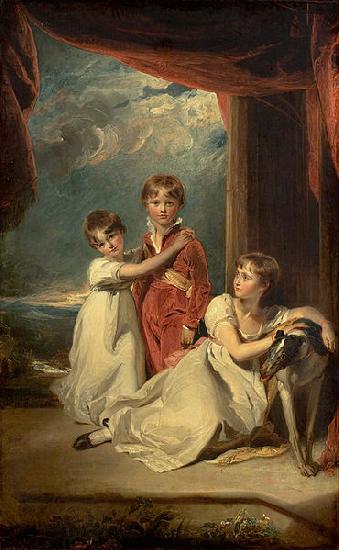 Sir Thomas Lawrence Children of Sir Samuel Fludyer China oil painting art